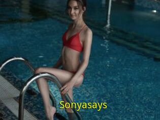 Sonyasays